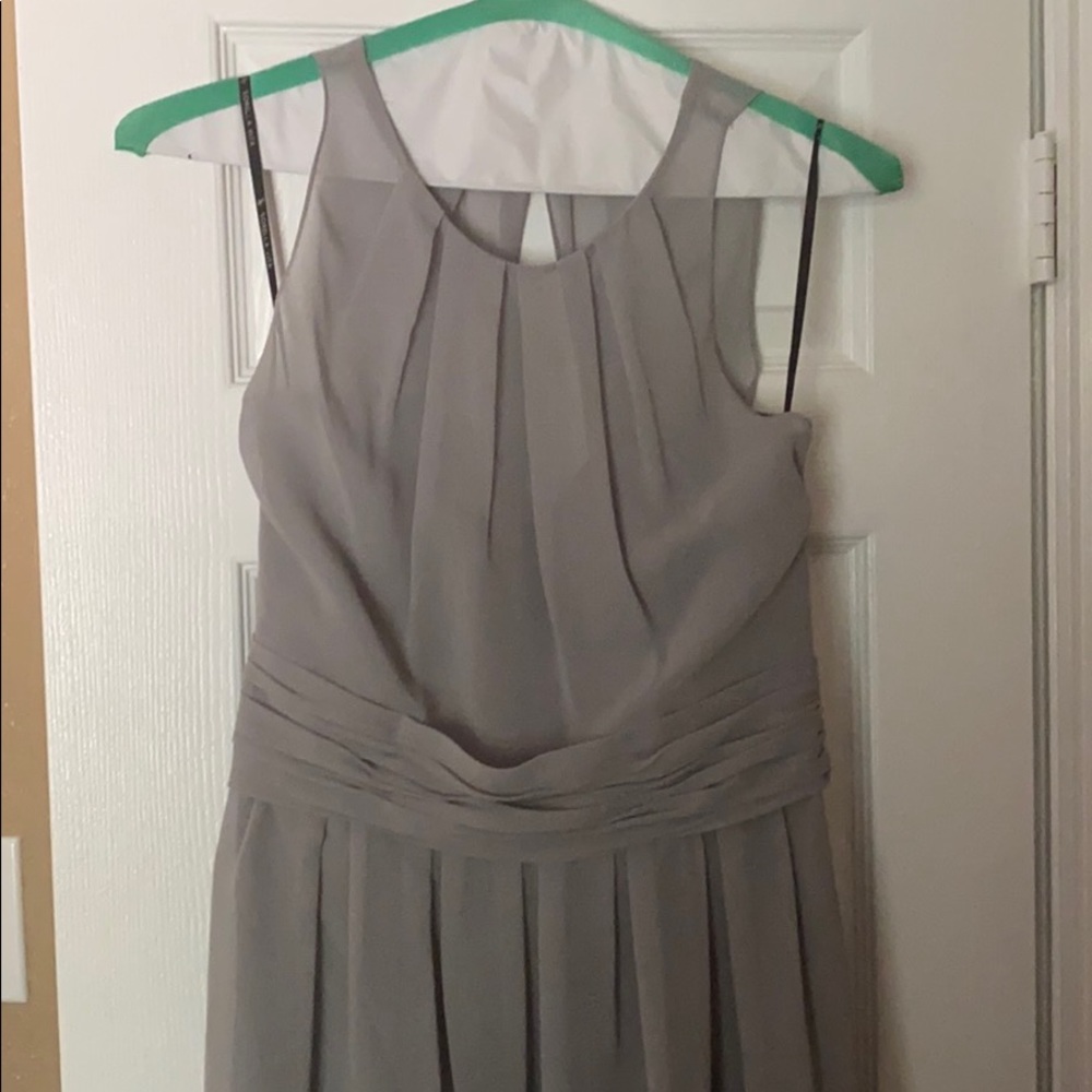 Grey bridesmaid dress- worn once!
